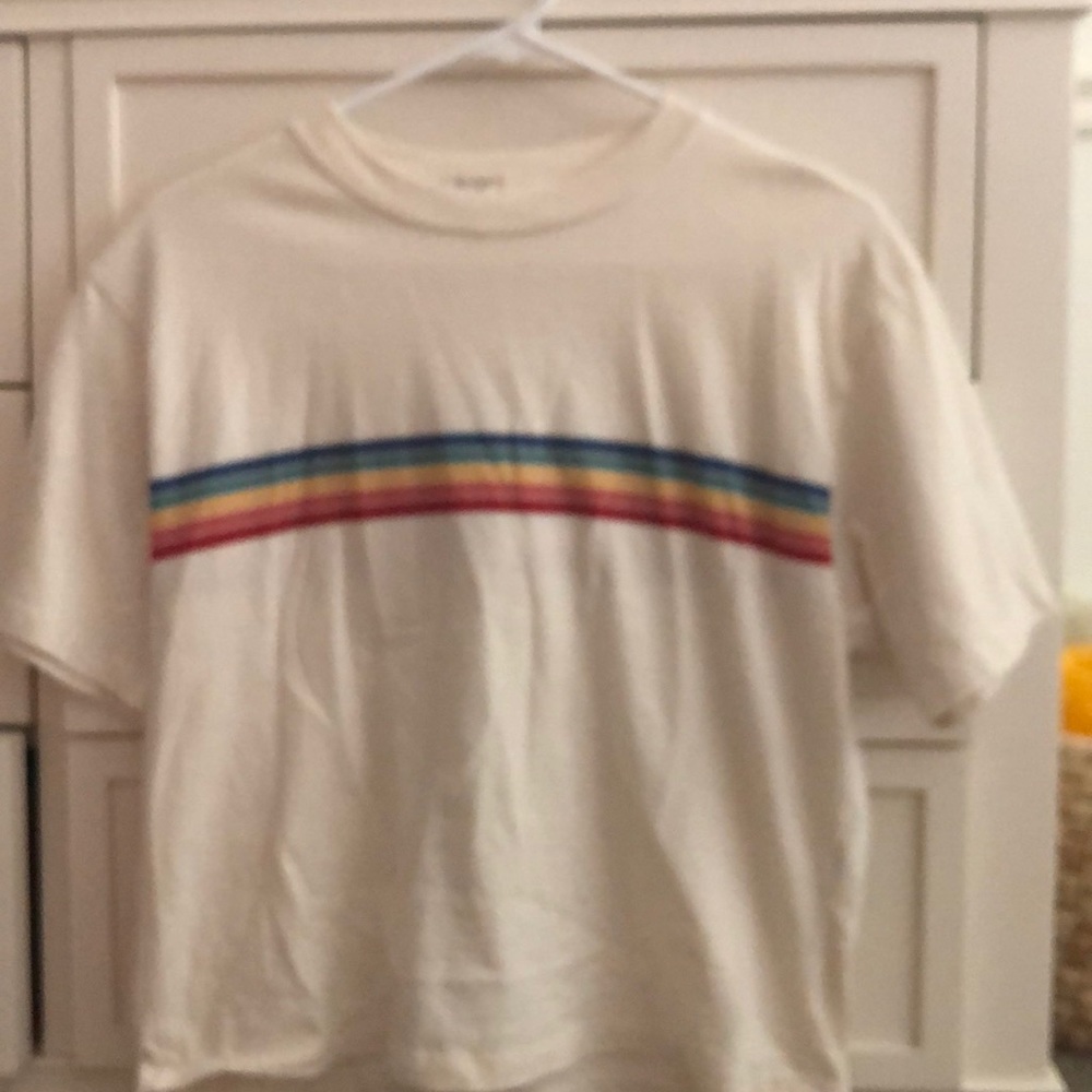 striped brandy melville shirt